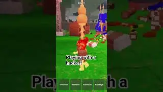 Playing with a hacker #shorts #shortsfeed #fyp #99nightintheforest #hacker #hack