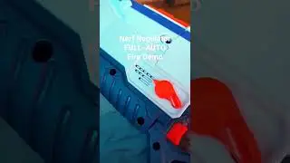 #nerf #shorts #modulus #demo Nerf Modulus Regulator Full-Auto fire demo 🔫