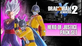 Dragon ball Xenoverse 2 DLC Hero of Justice Pack Set 1y2  Gameplay