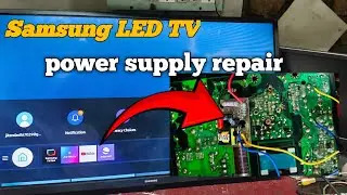 Samsung 32 inch Android TV model Laga ke power supply repair