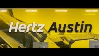 AUS Airport (Austin) &ndash; Hertz Rental Car Walk