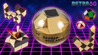 Retro80 #41 🧩 Rubiks Zauberschlange Snake 3D Puzzle