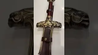 Hand forged Conan the barbarian Engraved Sword, Steel sword, Destroyer Father's Sword , Best wedding