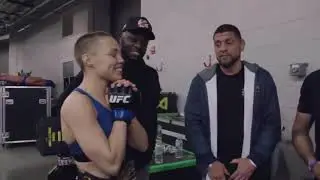 nick diaz and thug  rose namajunas  weili zhang  @ufc261 HD