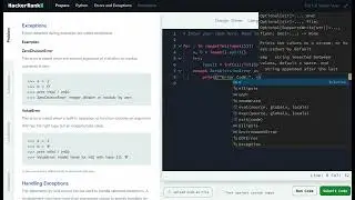 Hackerrank Python Solution #1 Errors and Exceptions - Python: Exceptions