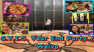 S.Y.I.C. Year End Party /Weiya | Factory Worker Party in Taiwan | OFW |  Angel Tabliga
