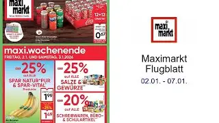 Maximarkt Flugblatt 02.01. - 07.01.