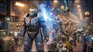 How FALLOUT’s Ultracite Power Armor Was Built (2077): Inside the Brotherhood Assembly Line
