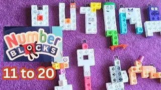 MathLink Cubes Numberblocks 11 to 20 | Creative Shapes with Arham Ejaz
