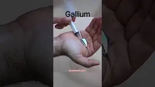 😱 दुनिया की सबसे खतरनाक चीज 😱 #gallium #metal