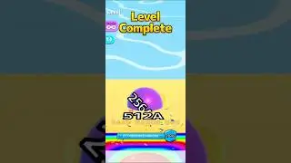 256A Purple Ball in 512A Yellow Tile | Ultimate Rare Merge in Ball Run 2048 #Shorts #ballgameshub