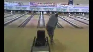 Weirdest Bowling strike celebration ever?!?!