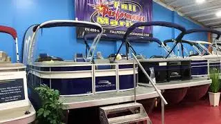 Walkthrough Demo, 2020 Bennington 23 SX Premium Series Swingback Triple-Toon w/Sport Arch