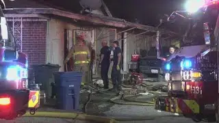 Firefighters believe apartment fire started in HVAC displacing two from their home