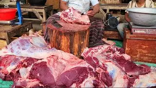 Ideal Meat Market Meat Cutting Skills #perfectmeatcutting  #meat #meatmarket #beef #cutting