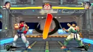 Daigo Umehara (Ryu) vs Haitani (Makoto) - ULTRA STREET FIGHTER 4!!!
