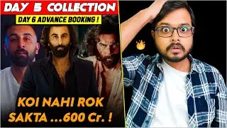 ANIMAL Day 6 Shocking Advance Booking | Day 5 Collection | Ranbir Kapoor | Sandeep Vanga
