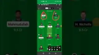 🤑🤑#Bangladesh vs New Zealand#T20I #2021 dream11#free gl and sl team😱