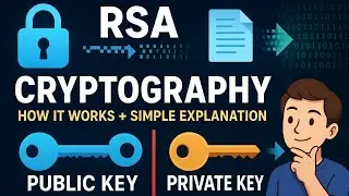 🔐 RSA in Cryptography Explained | Public Key Encryption Made Simple