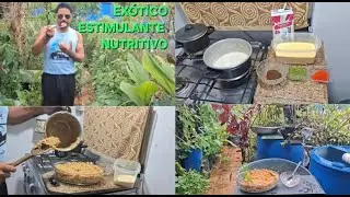 MINGAU DE POLENTA EX&Oacute;TICO E ESTIMULANTE COM P&Oacute; DE CAF&Eacute;, URUCUM SEMENTE DE MASTRUZ  ENERGIA PURA E++