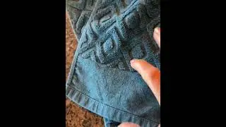Pidada Handt&uuml;cher, 4er Set, Rautenmuster, 100 % Baumwolle, saugf&auml;hig, weich, dekoratives Handtuch, H