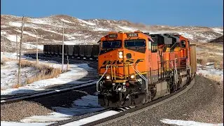 BNSF Action In Nebraska: BNSF's Angora, Sand Hills, and Valley Subs