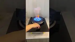 The stove head is washable #firestove #gasstove #kitchengoodies