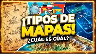 Tipos de mapas y c&oacute;mo interpretarlos correctamente | Aprende a leer mapas paso a paso