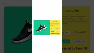 Product Card responsive CSS | Sami Ali