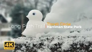 [4K 미국산행] Long Path Trail from Tiorati Circle to Unmaintained Shelter, Harriman State Park