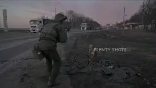 Fierce Fighting between Ukrainian and Russian forces in Kharkiv - Ukraine