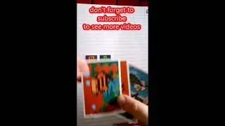 MINECRAFT - treasure sticker album - opening trading cards #short