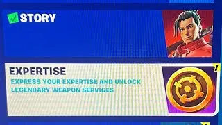 Fortnite Q: Speak to Hope, Ryuji or Agent Jones about Expertise and exclusive legendary weapon sales