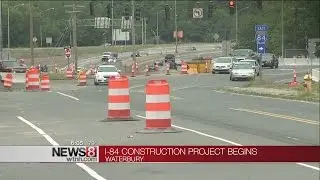 I-84 construction project begins Monday in Waterbury