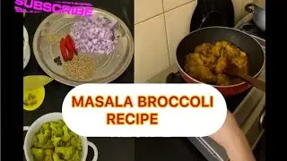 Broccoli Curry Recipe 🥦🍛| Indian Style Broccoli Gravy | Adeeba Diaries Vlog