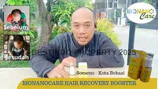 ATASI KEBOTAKAN-RAMBUT TUMBUH LAGI | TESTIMONI BIONANOCARE HAIR RECOVERY BOOSTER