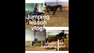 JUMPING LESSON VLOG | FREEJUMPING CLIPS | sugar showjumping