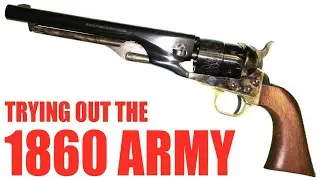 Испытание армейского револьвера Colt 1860