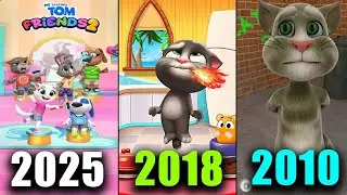 My Talking Tom Friends All 61 Games (2010-2025) | Outfit7 Evolution | Android/iOS/iPadOS