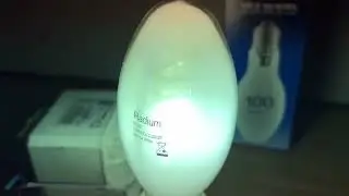 Radium HRI-E 100W/NDL E27 (Osram HQI-E) Matal-halide lamp first start