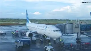Penerbangan Sorong - Jakarta Bersama Garuda Indonesia GA683 Pesawat Boeing 737-800 PK-GMX
