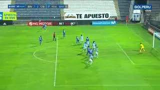 Liga1 Movistar: el ag&oacute;nico gol de Nilson Loyola para darle la victoria a Sporting Cristal en MAtute