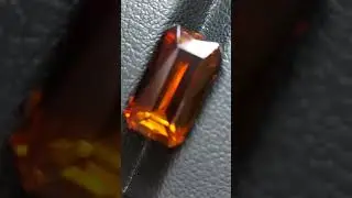 RARE color change Tourmaline gemstone 5.85 CTS emerald shape www.puritygems.etsy.com