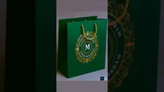 Paper Bag Mockup in Photoshop | Branding Design #shorts