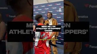 Meek Mill gives his take on Jalen Hurts&rsquo; chain game  #superbowl #nfl