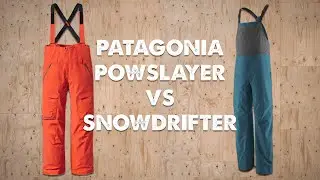 Patagonia SnowDrifter Bibs vs PowSlayer Bibs Comparison | Coat Check