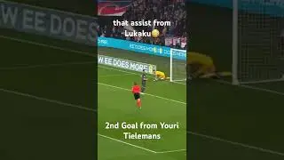 What an assist by Romelu Lukaku #football #england #belgium #lukaku #uefa #soccer