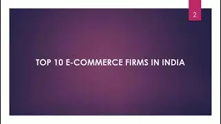 TOP 10 E- COMMERCE FIRMS IN INDIA - Lead MLM Software