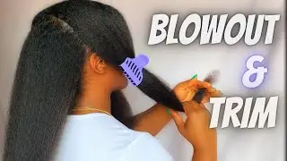 FINALLY I TRIMMED MY HAIR | Healthy Journey Series
