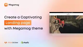 How to Create a Landing page for Shopify Fashion store like Bremont | Megamog theme Shopify tutorial